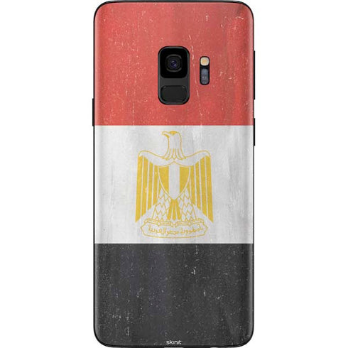 Egyptian Flag Distressed Galaxy S9 Skin